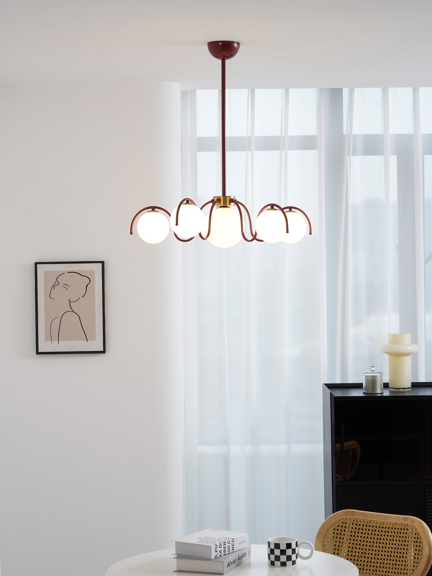 Lustre sculptural Avaimo