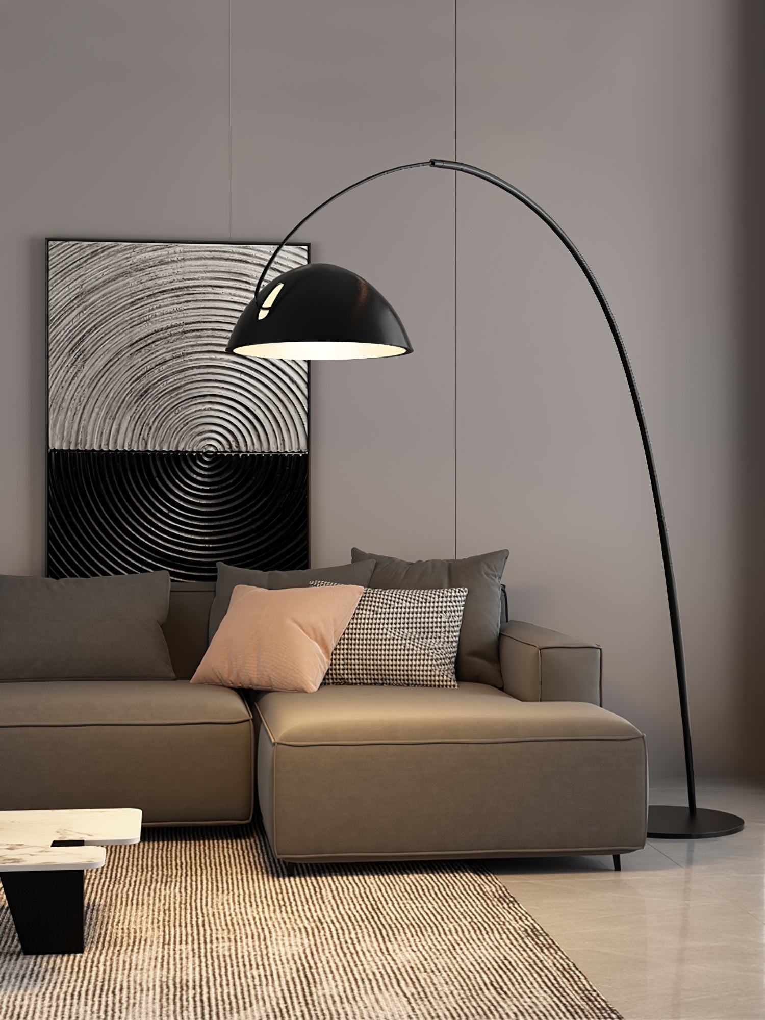 Lampadaire arc Cocielé