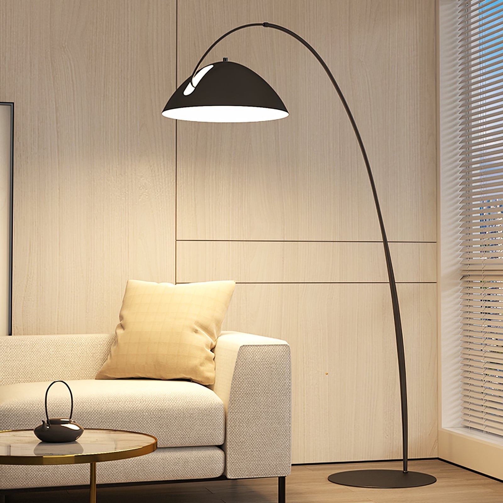 Lampadaire arc Cocielé