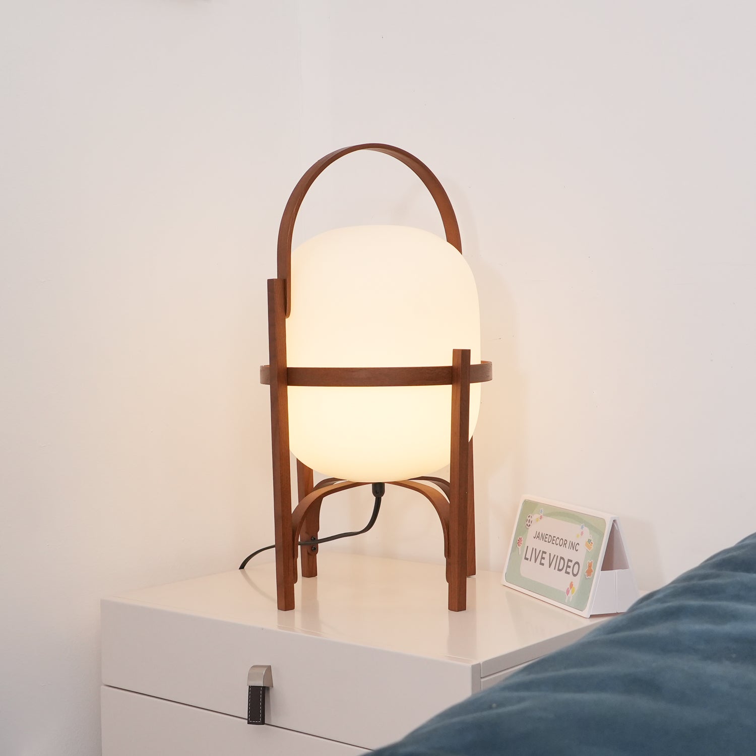 Lampe de table lanterne Molénvigne