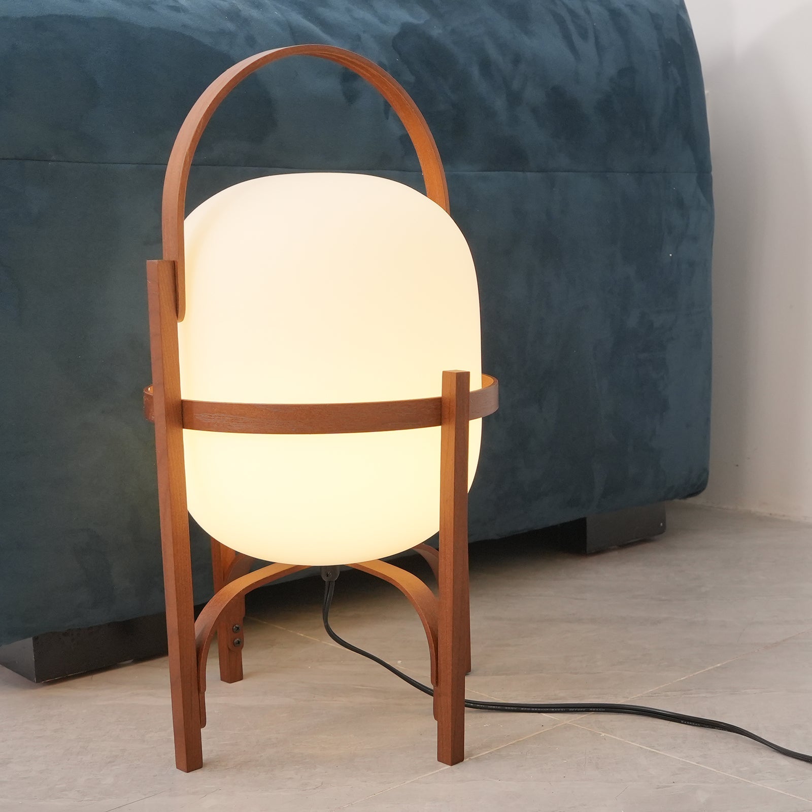 Lampe de table lanterne Molénvigne