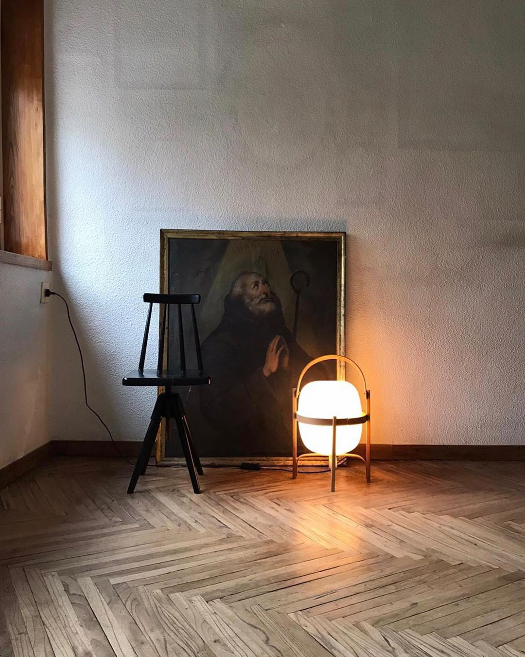 Lampe de table lanterne Molénvigne