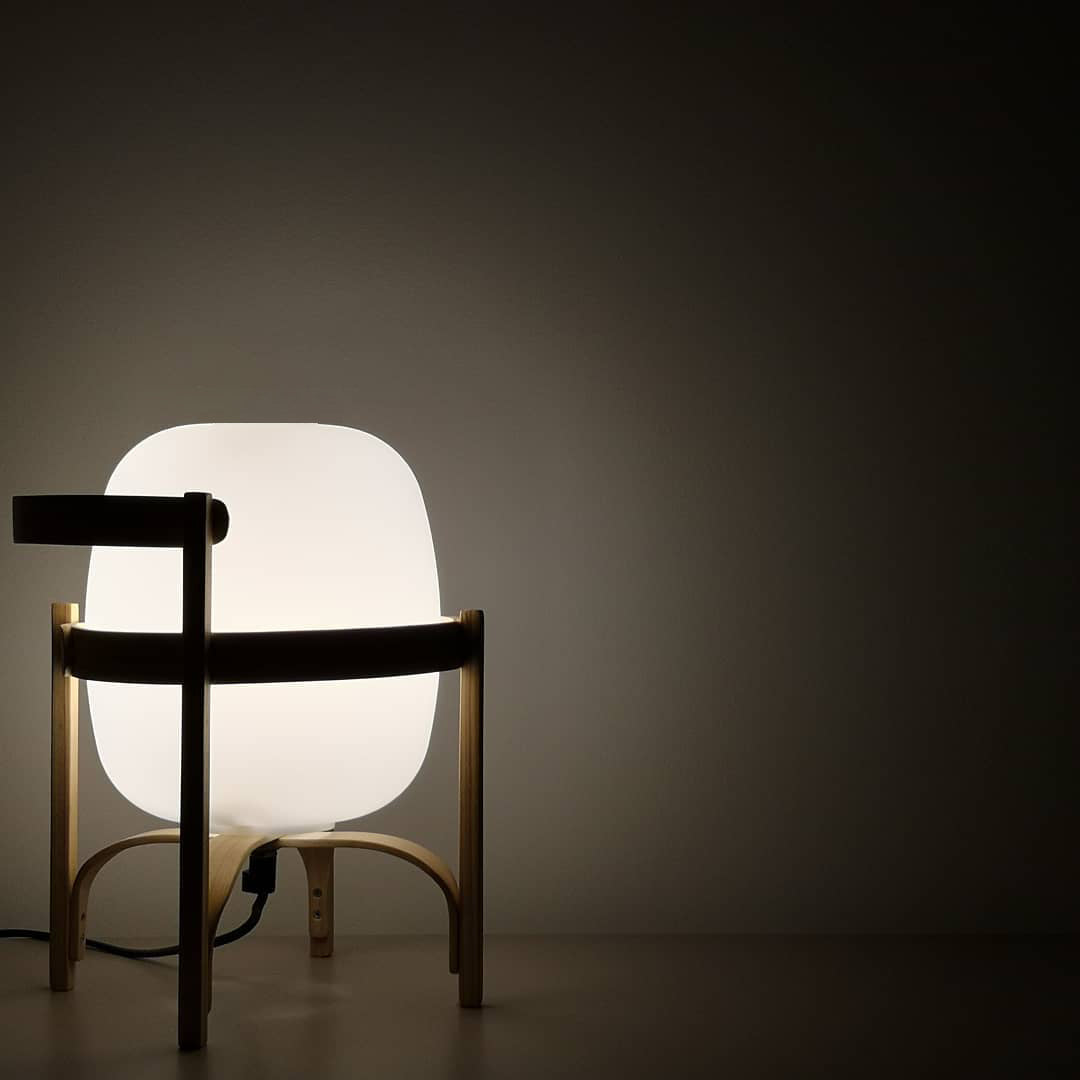 Lampe de table lanterne Molénvigne