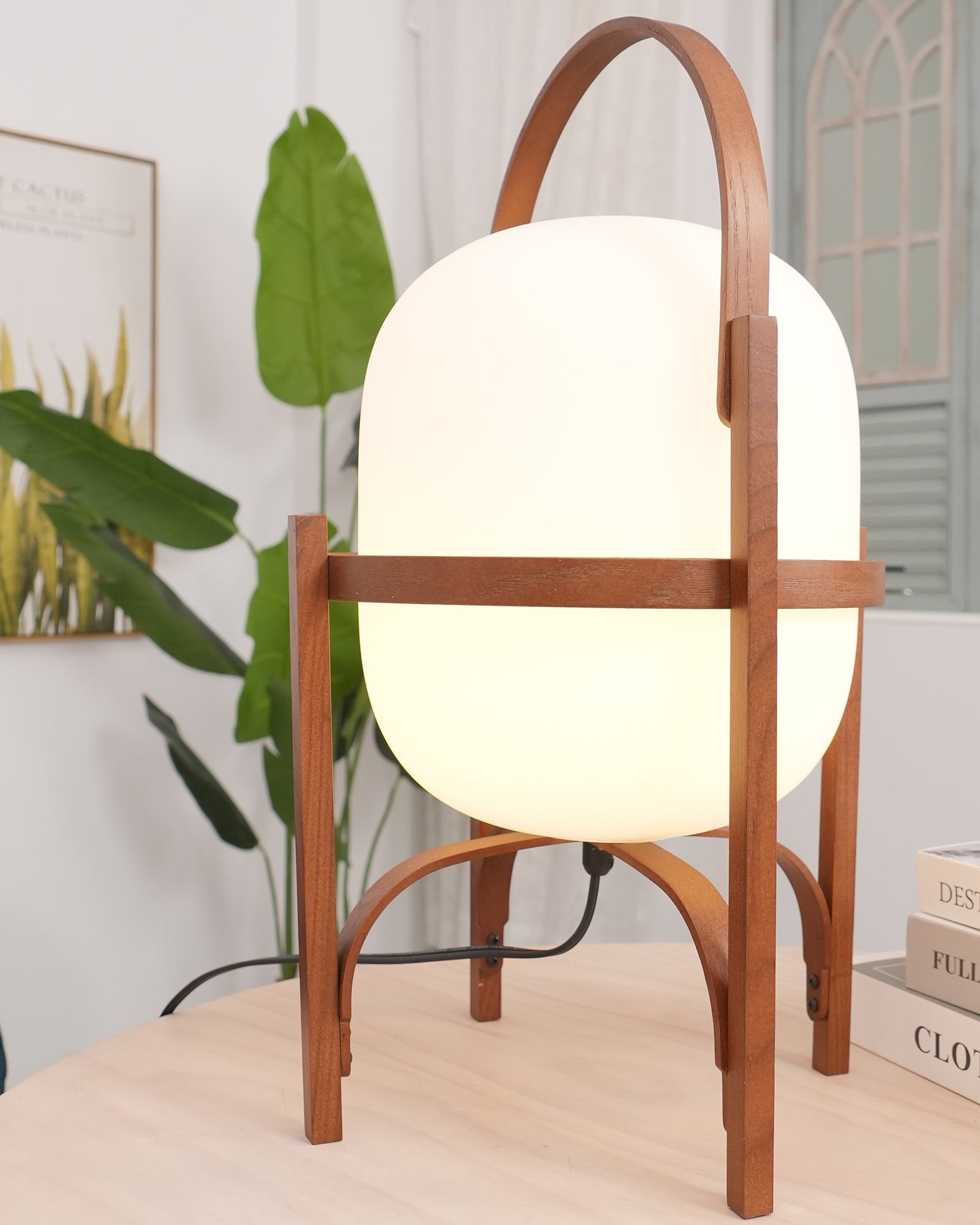 Lampe de table lanterne Molénvigne