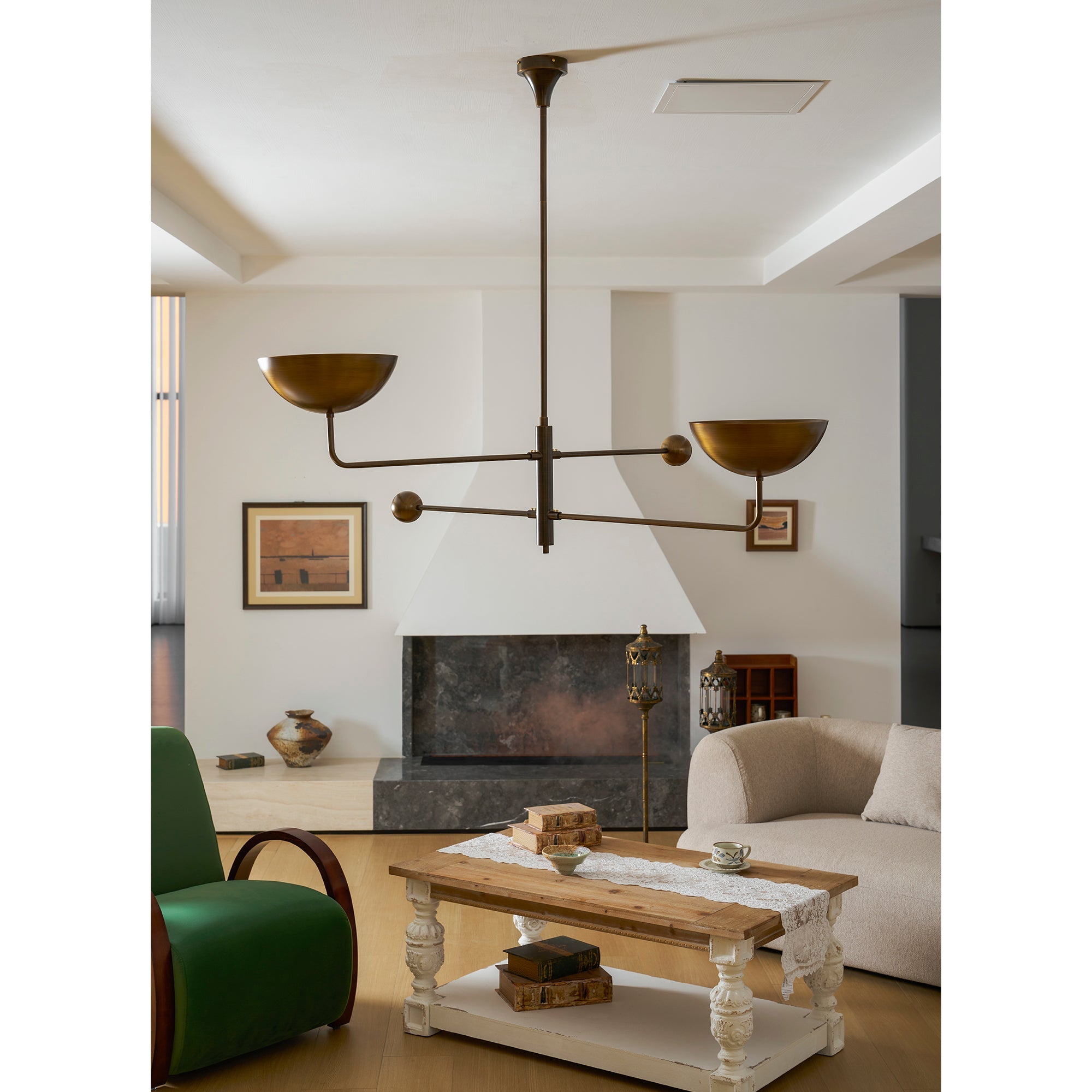 Lustre sculptural Gaoion