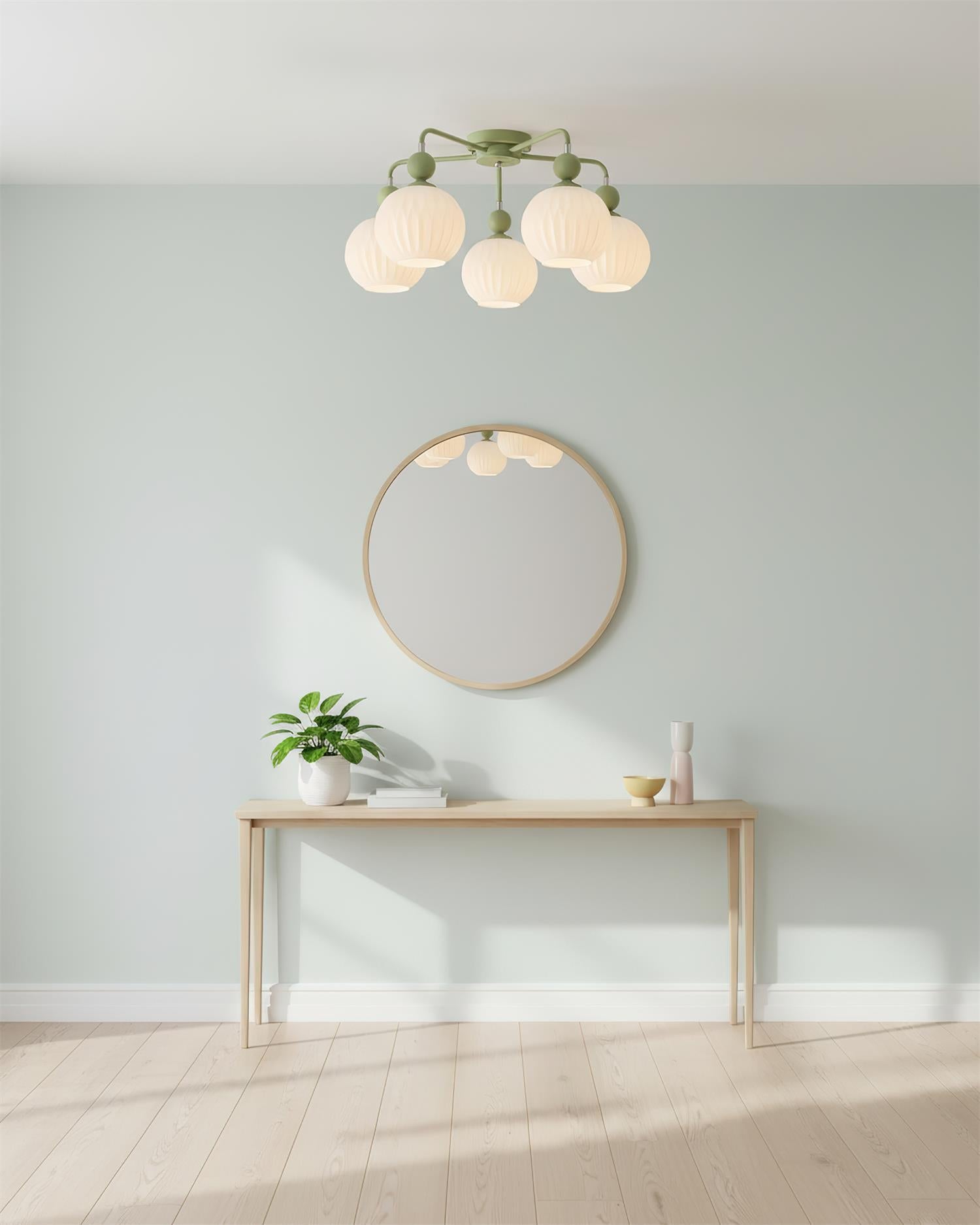 Plafonnier extérieur globe Seravora