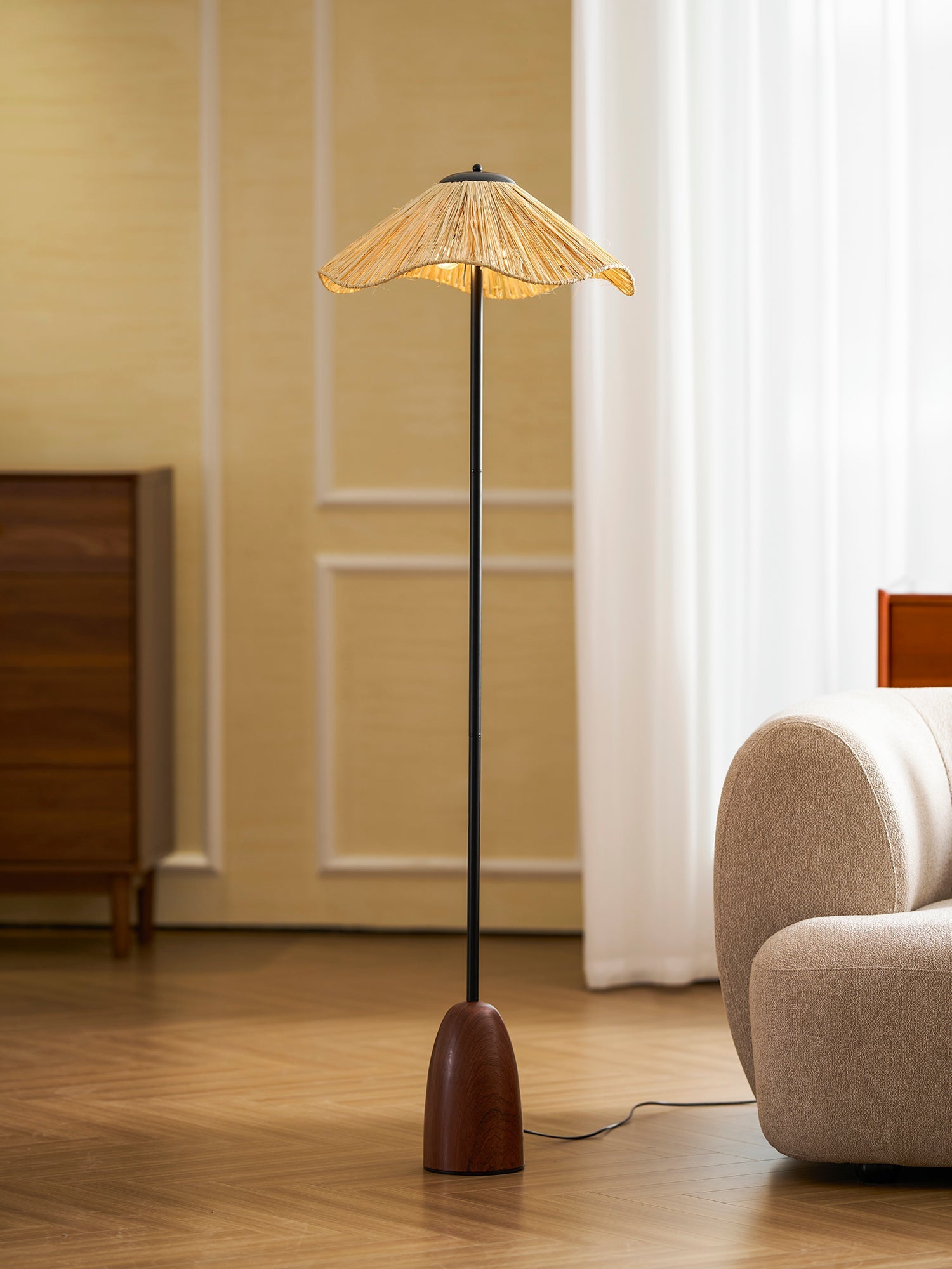 Lampadaire rétro Sovignoraé