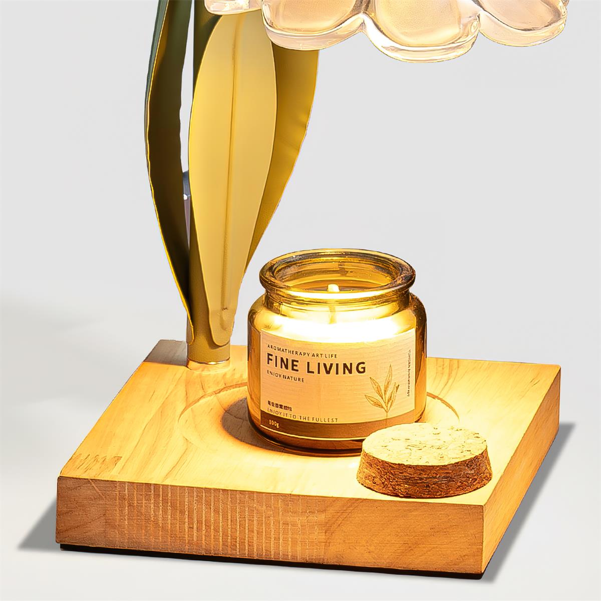 Lampe chauffe bougie Seliorova