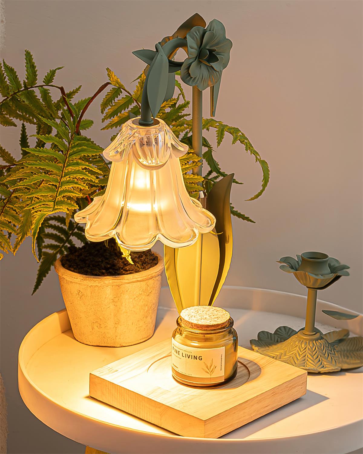 Lampe chauffe bougie Seliorova