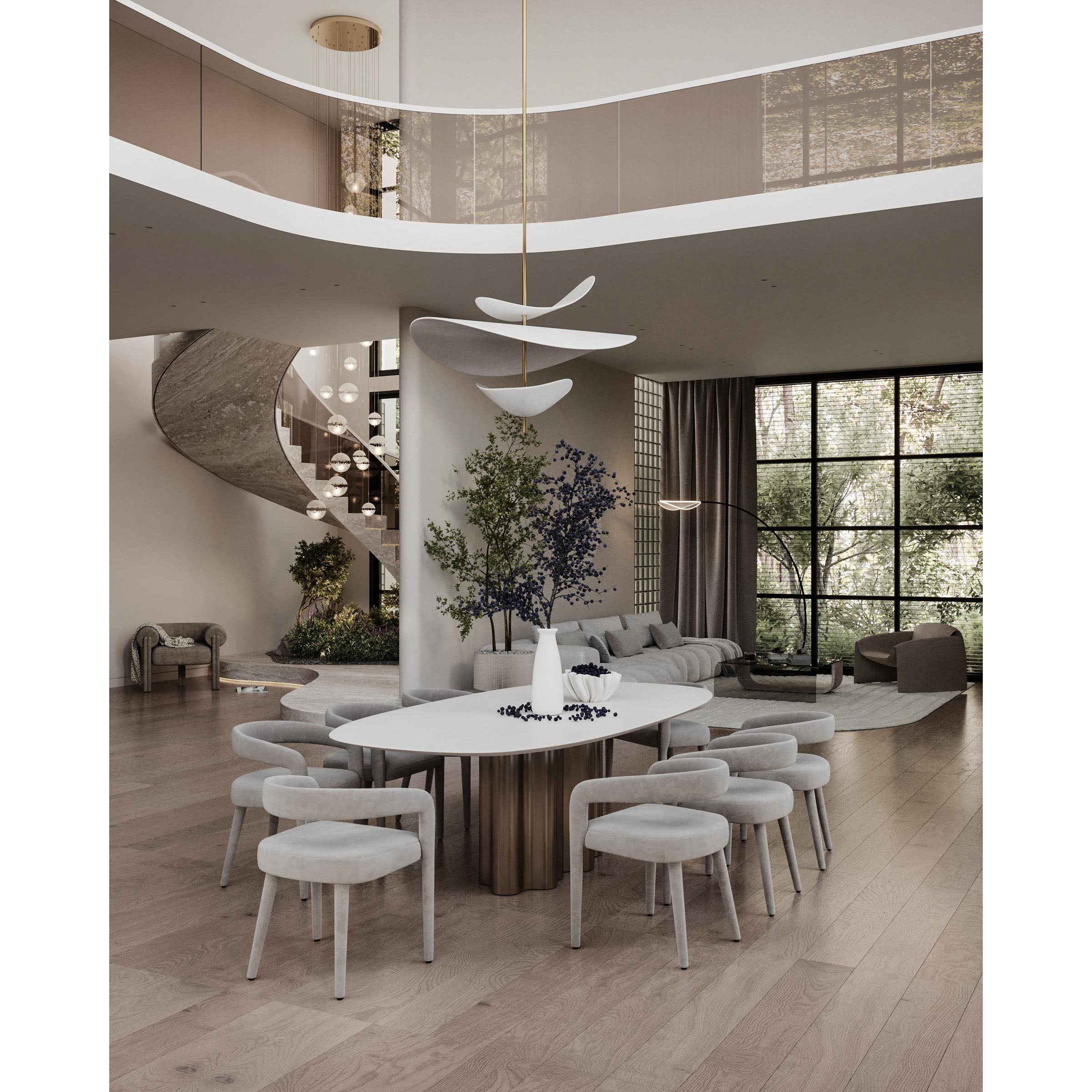Suspension sculpturale Luelle