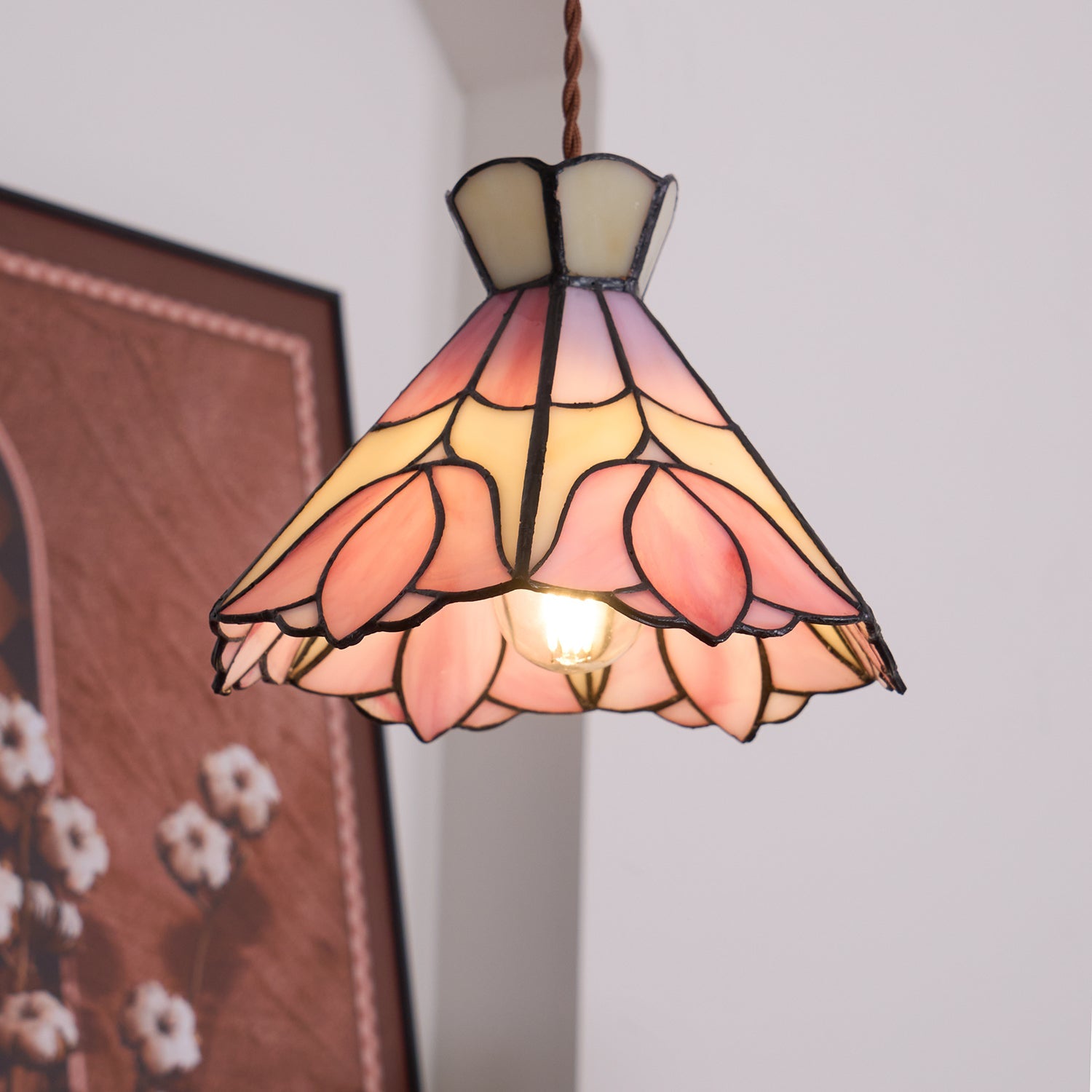 Suspension vintage Roseneno