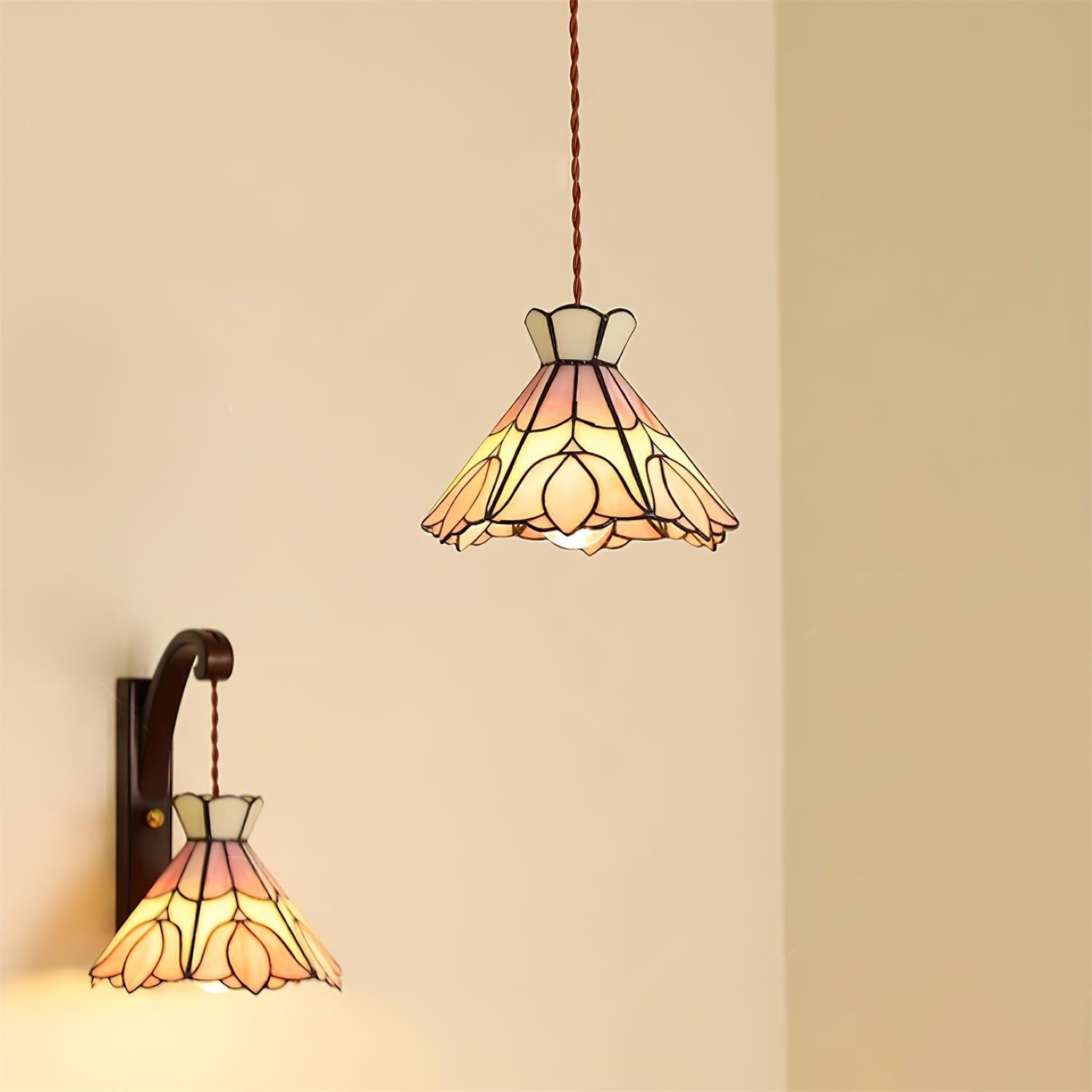 Suspension vintage Roseneno
