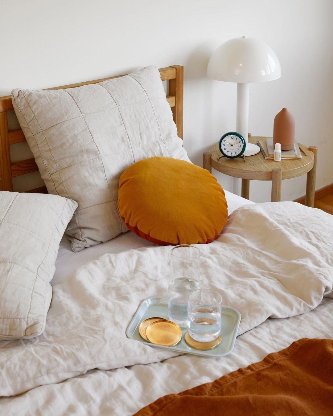 Lampe de table champignon Dovéaire