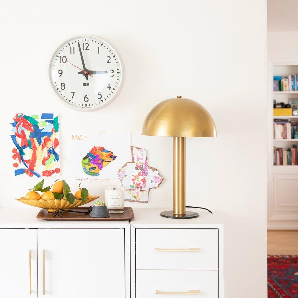 Lampe de table champignon Dovéaire