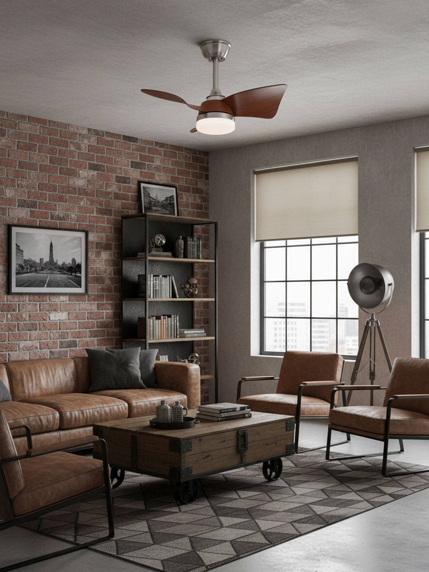 Ventilateur de plafond moderne Sorliorvauxel