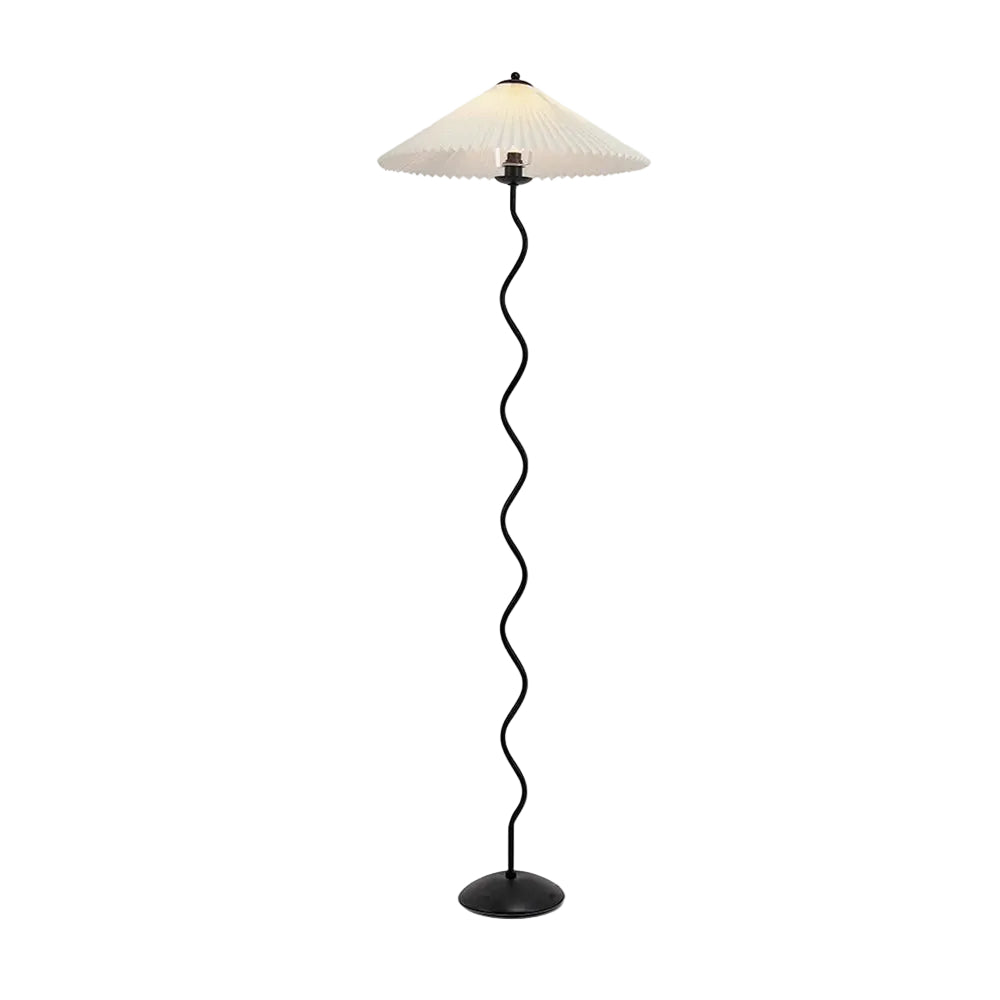 Lampadaire ondulé Semirélle
