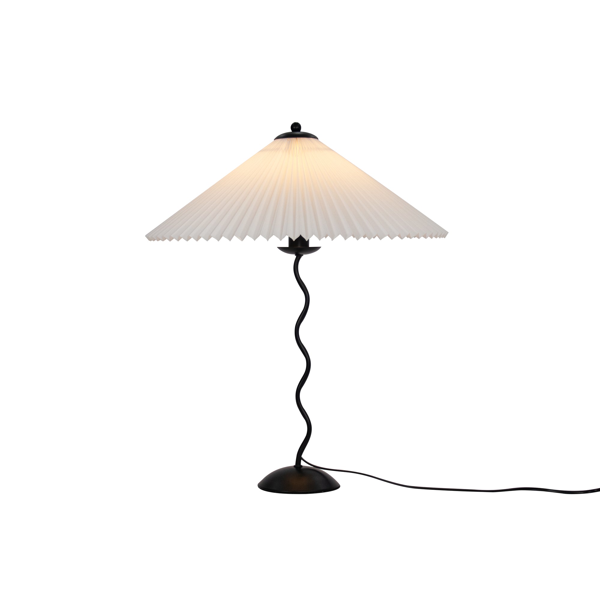Lampe de table ondulée Toraris