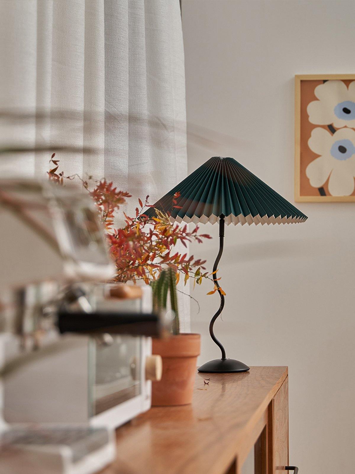 Lampe de table ondulée Toraris