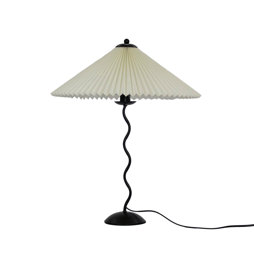 Lampe de table ondulée Toraris