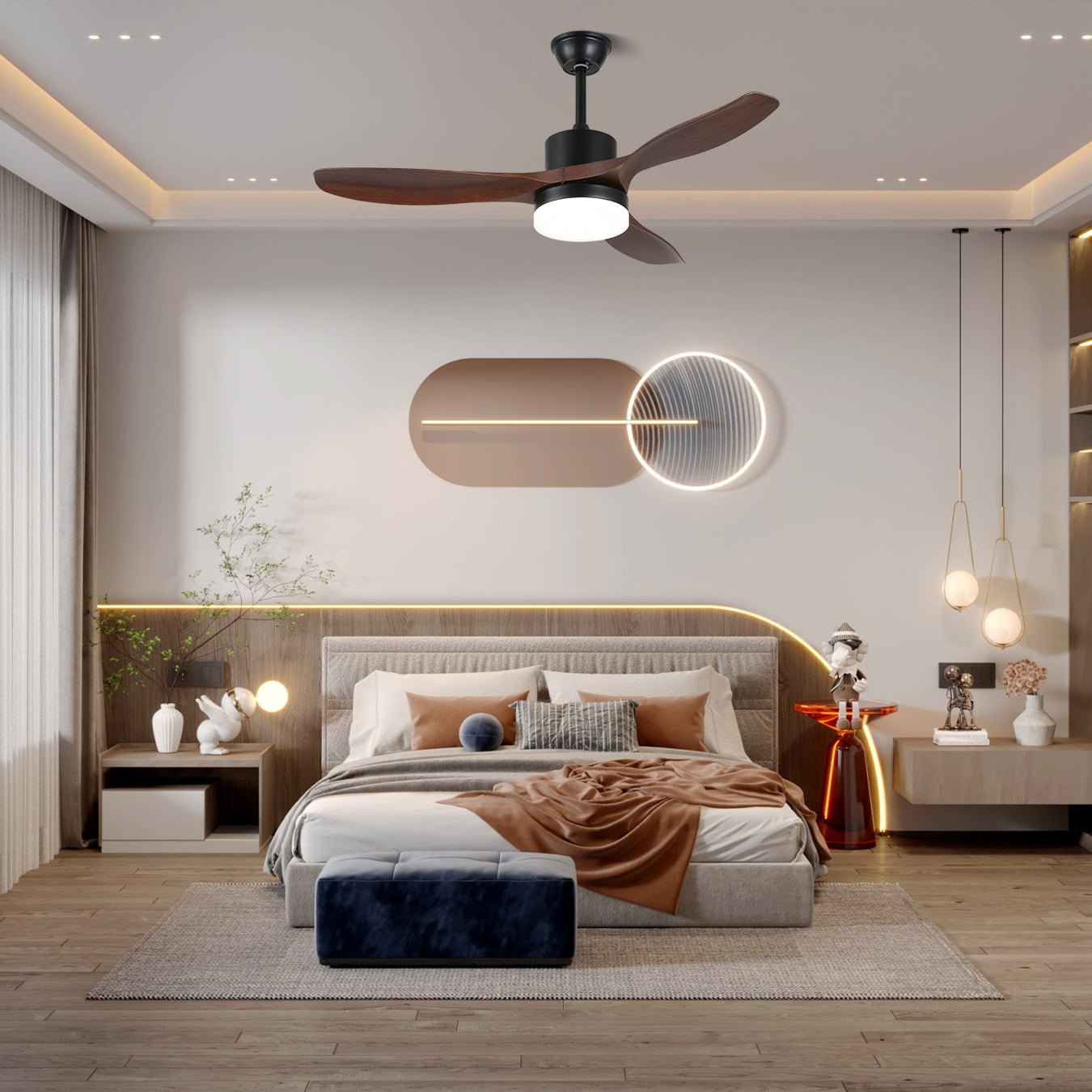 Ventilateur de plafond Yavigne