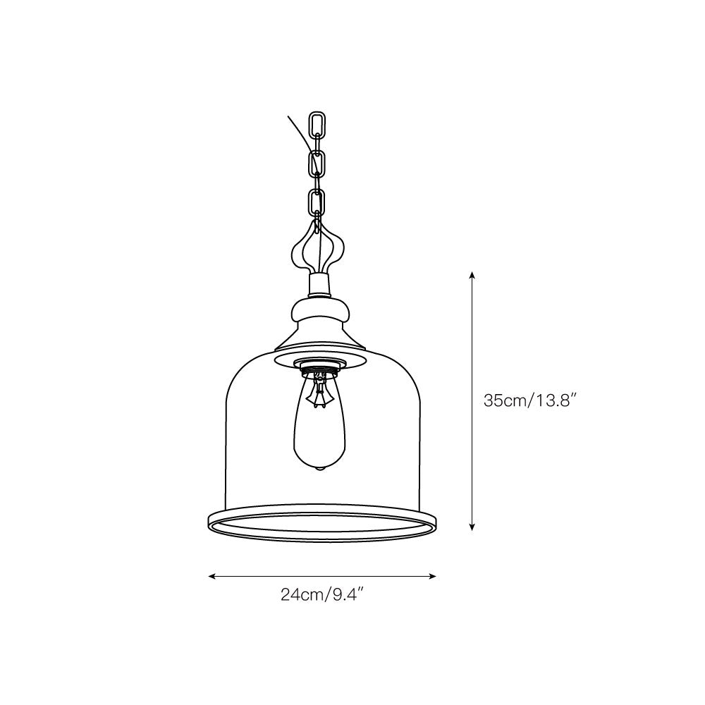 Suspension lanterne Bovionoris