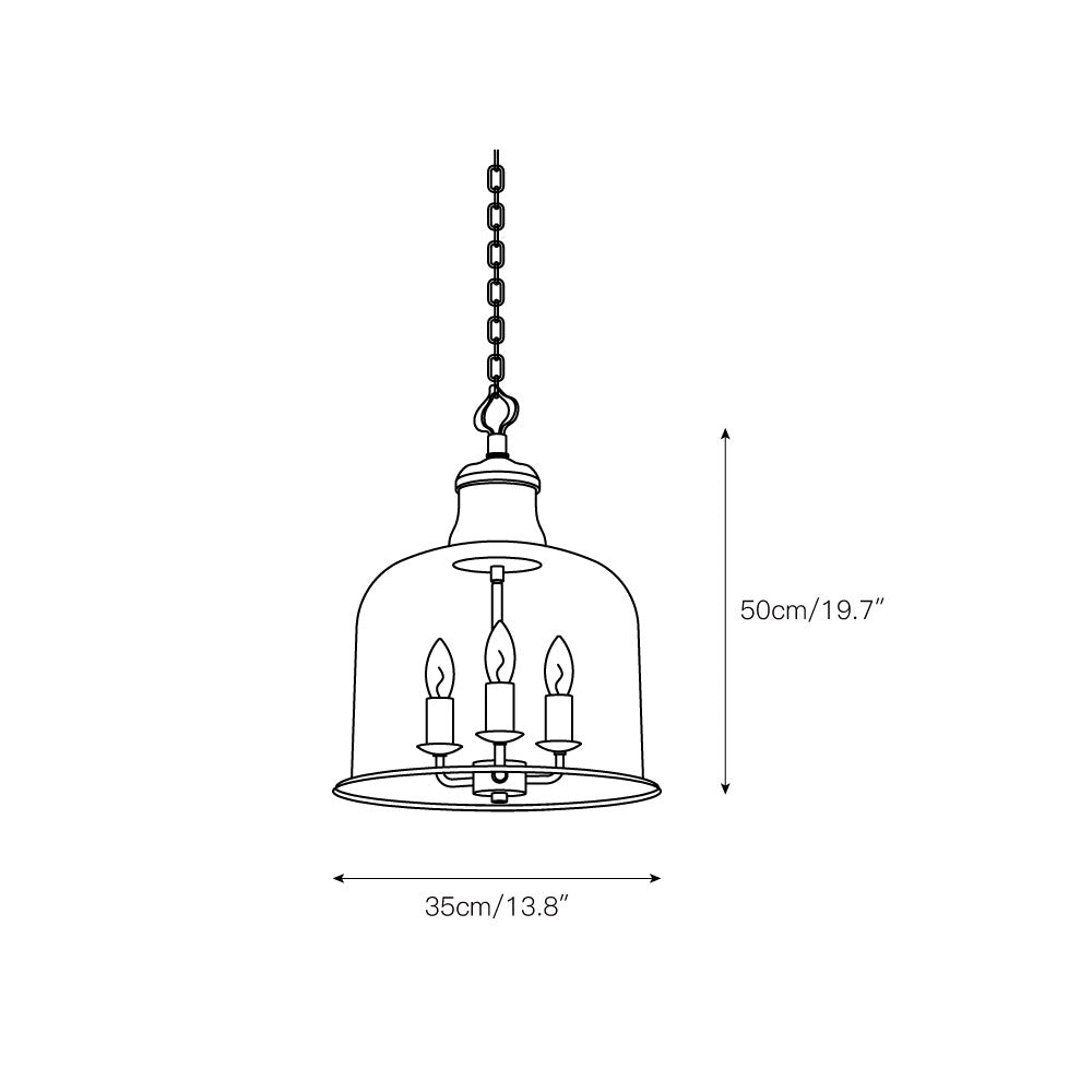 Suspension lanterne Bovionoris