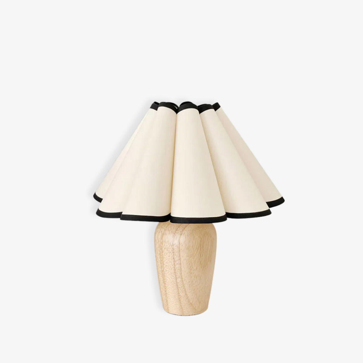 Lampe de table cannelée Almireco