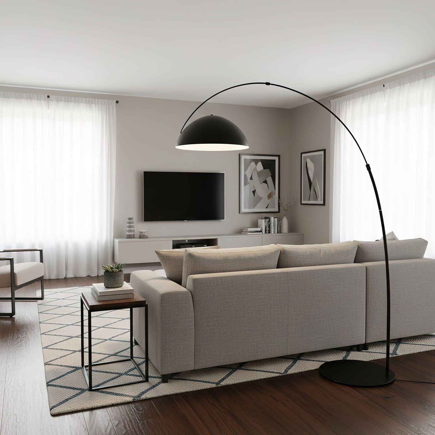 Lampadaire arc Cocielé