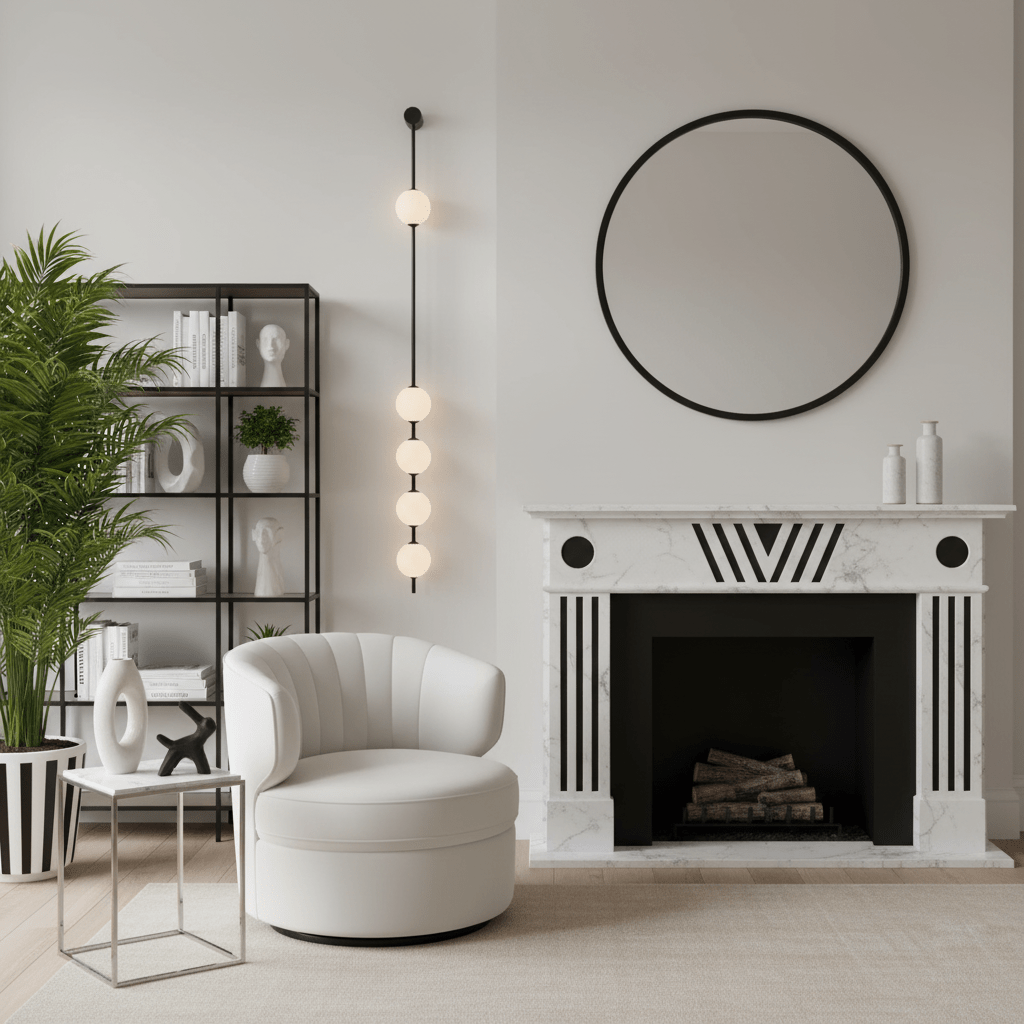 Applique murale globe Vaeoria