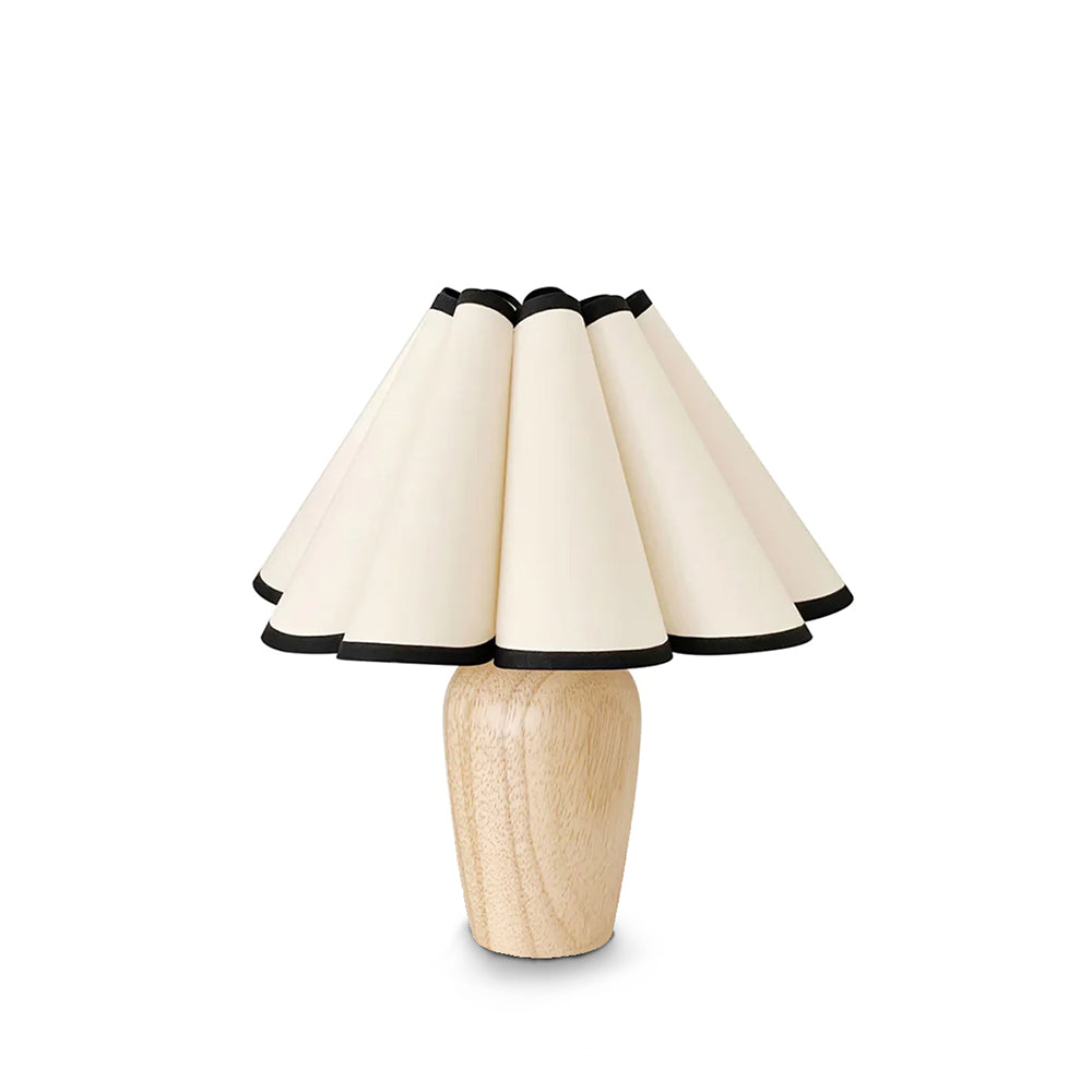 Lampe de table cannelée Almireco