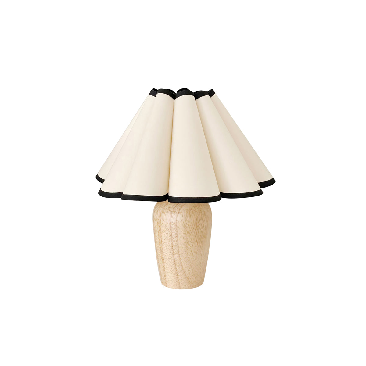 Lampe de table cannelée Almireco