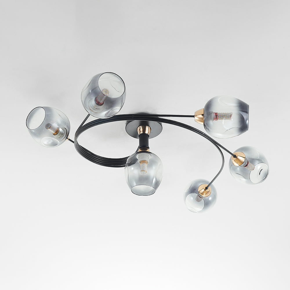 Plafonnier moderne Molunéella