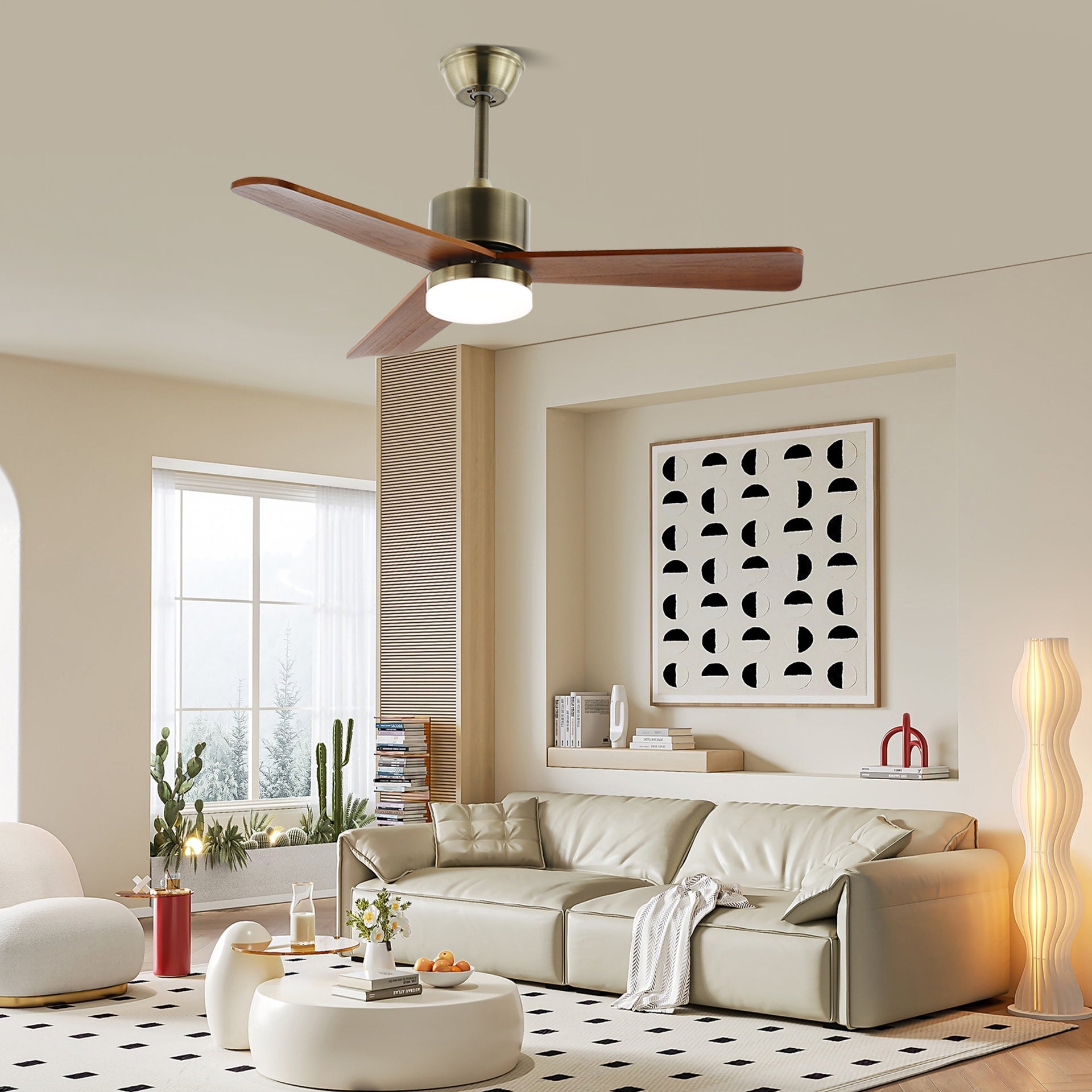 Ventilateur de plafond Pelnovoris