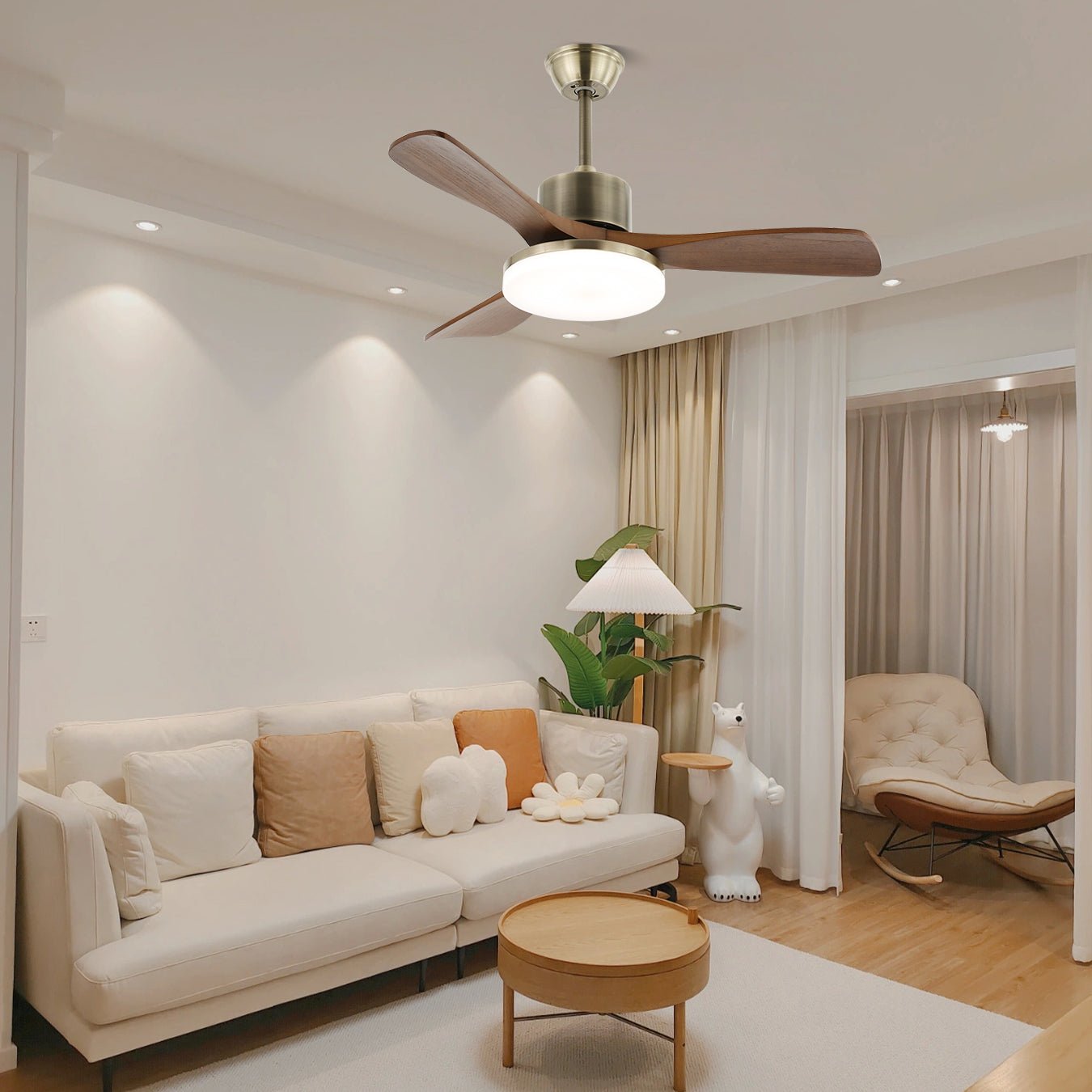 Ventilateur de plafond Pelnovoris