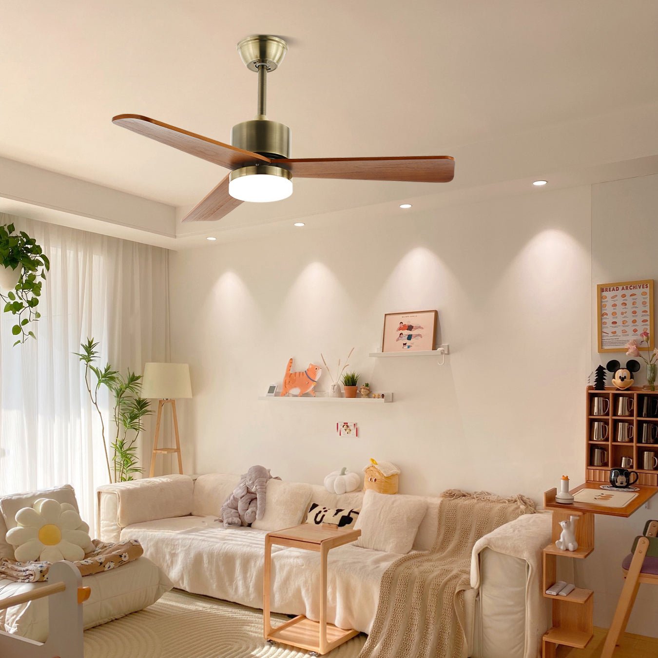 Ventilateur de plafond Pelnovoris