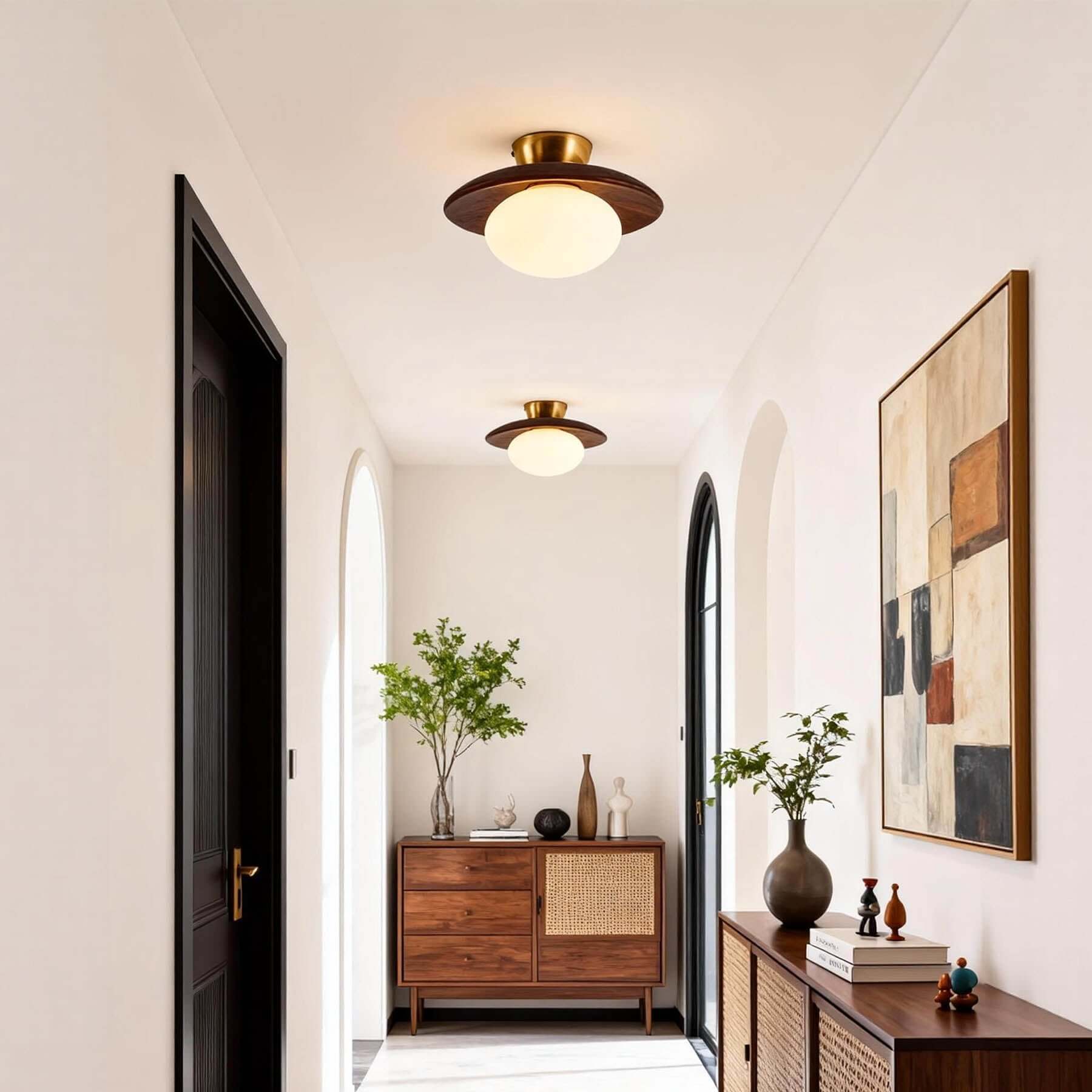 Plafonnier rond Belirento