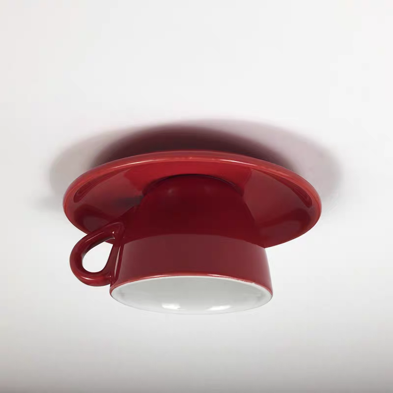 Plafonnier Olciela en forme de tasse à thé