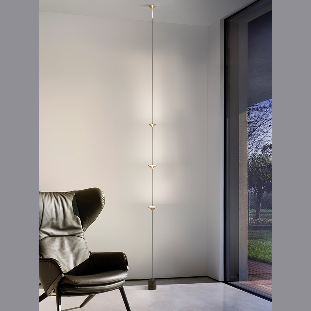 Lampadaire linéaire Marinico