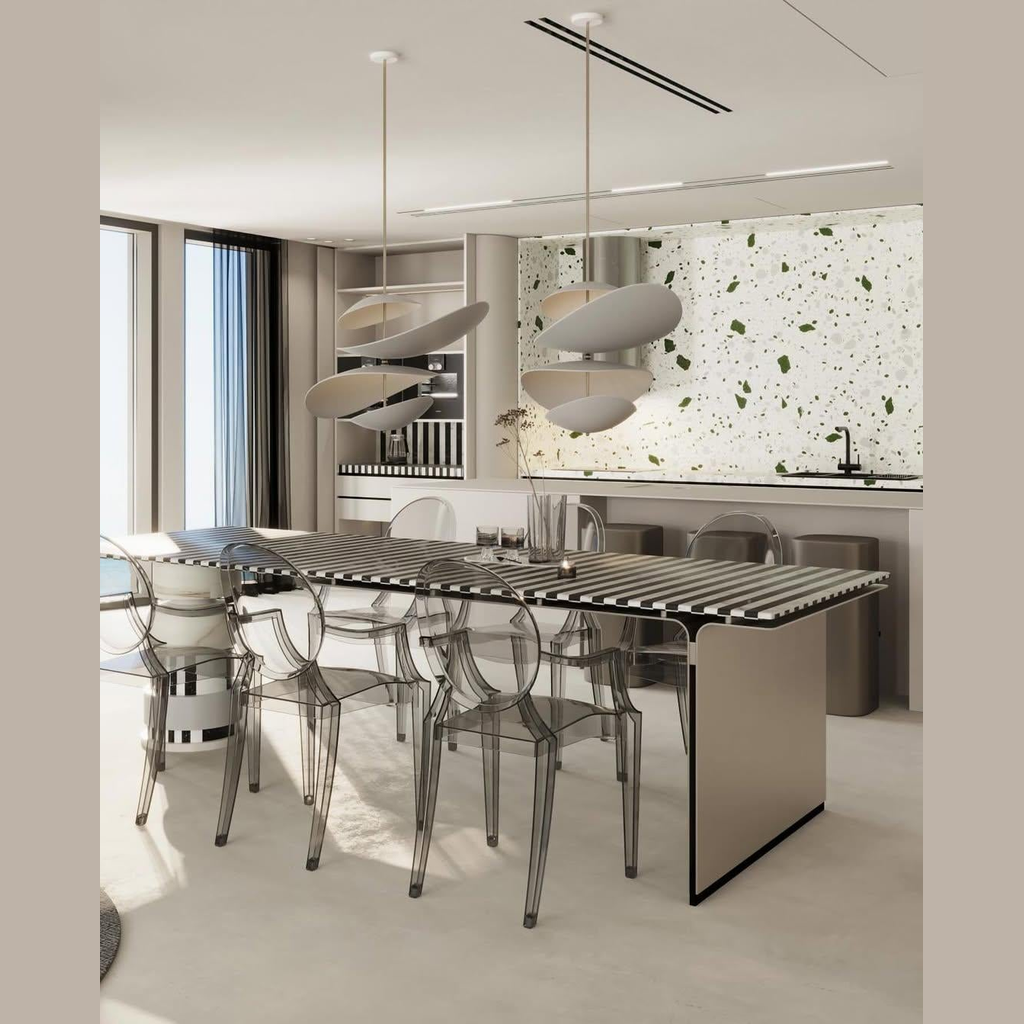 Suspension sculpturale Luelle