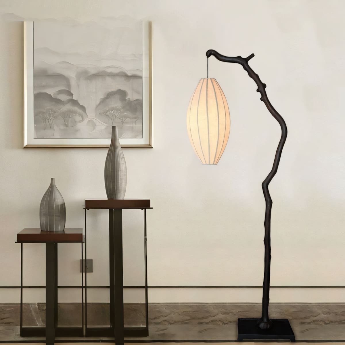 Lampadaire arborescent Kadorelléa