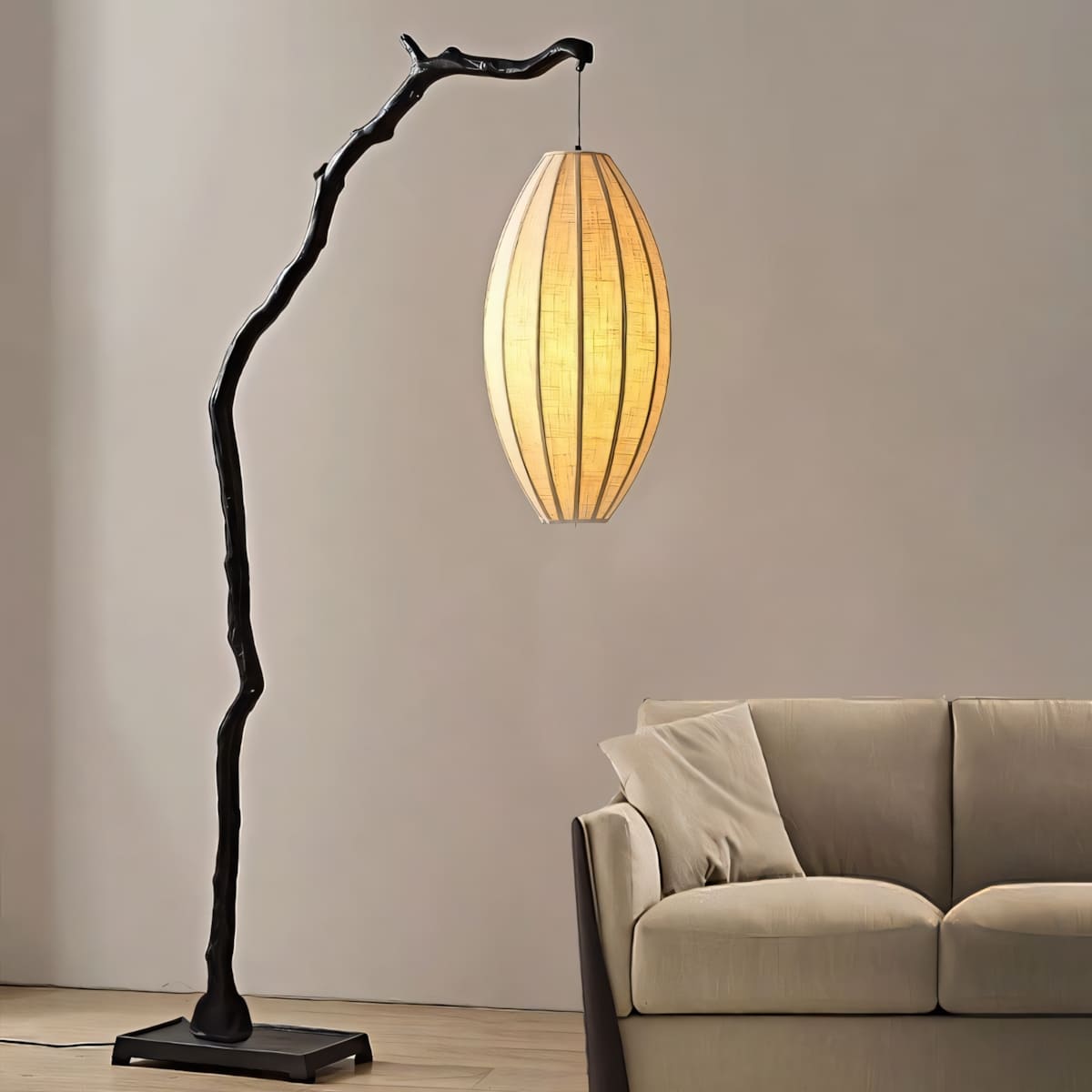 Lampadaire arborescent Kadorelléa