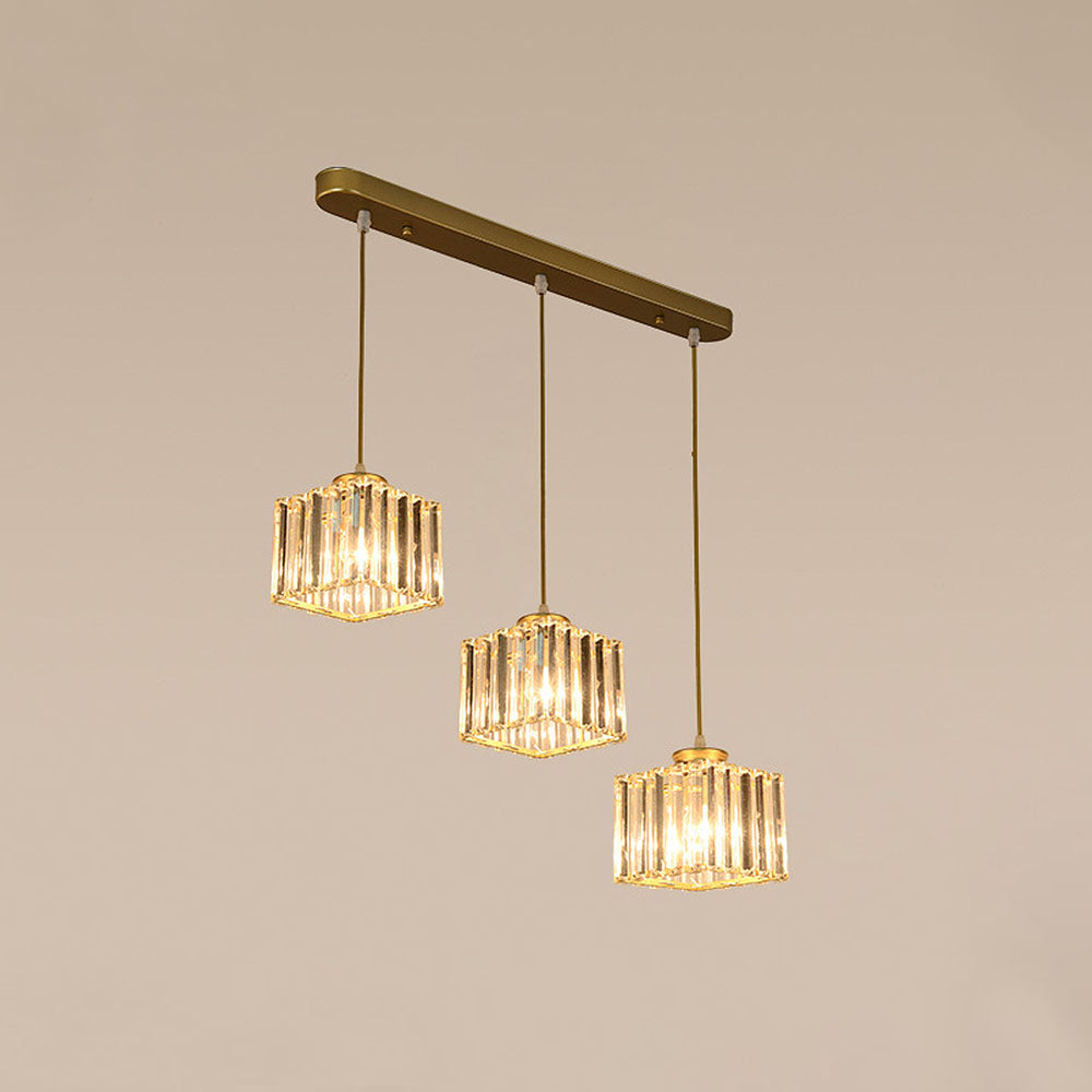 Suspension Calvionne en cristal