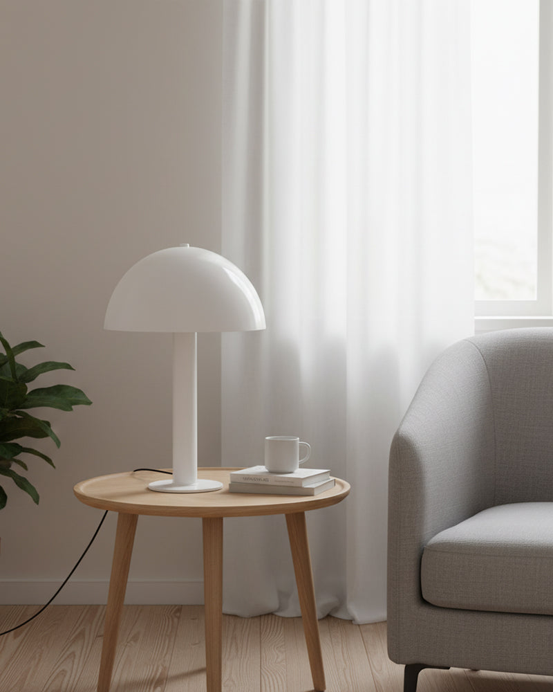 Lampe de table champignon Dovéaire