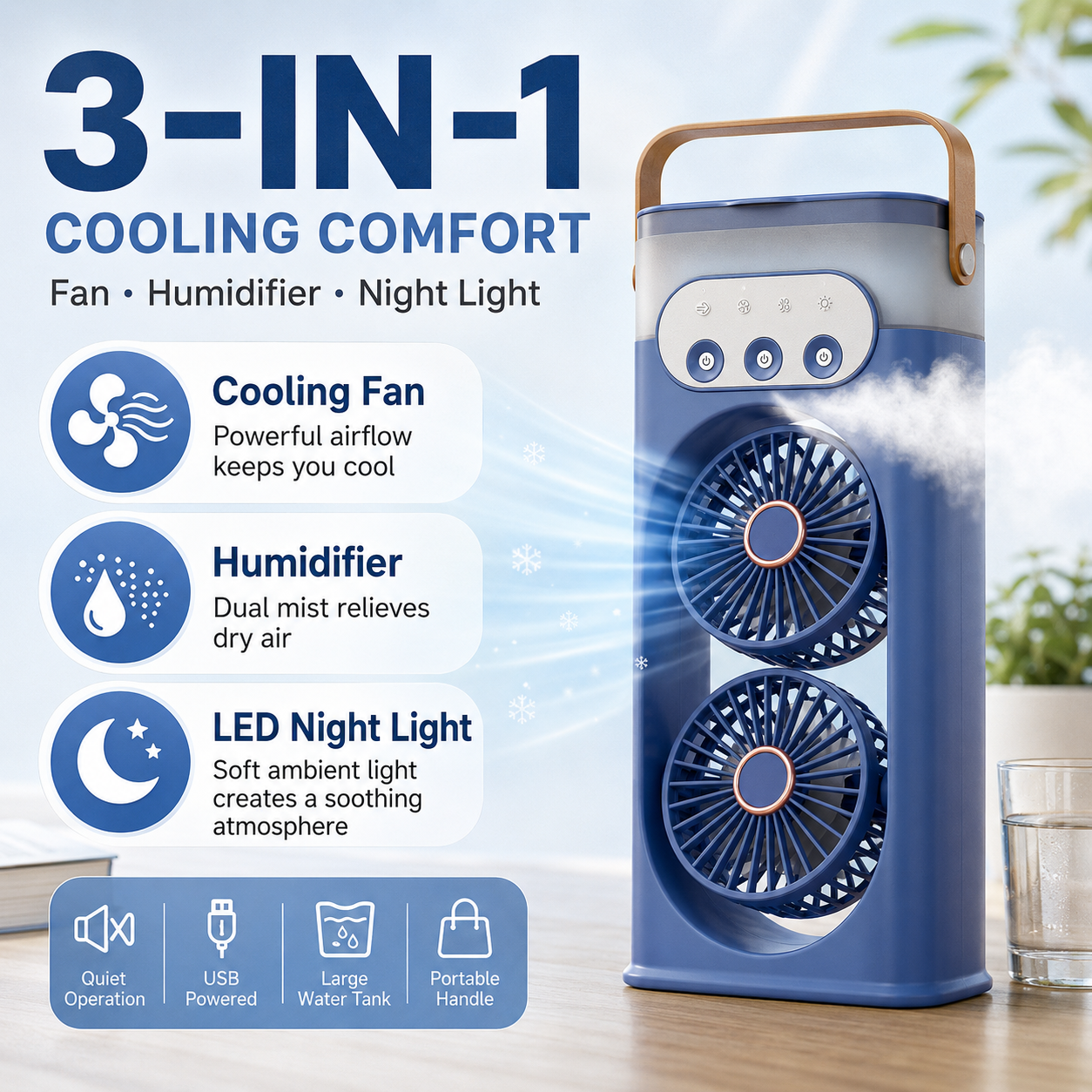 Ventilateur de table Avellie