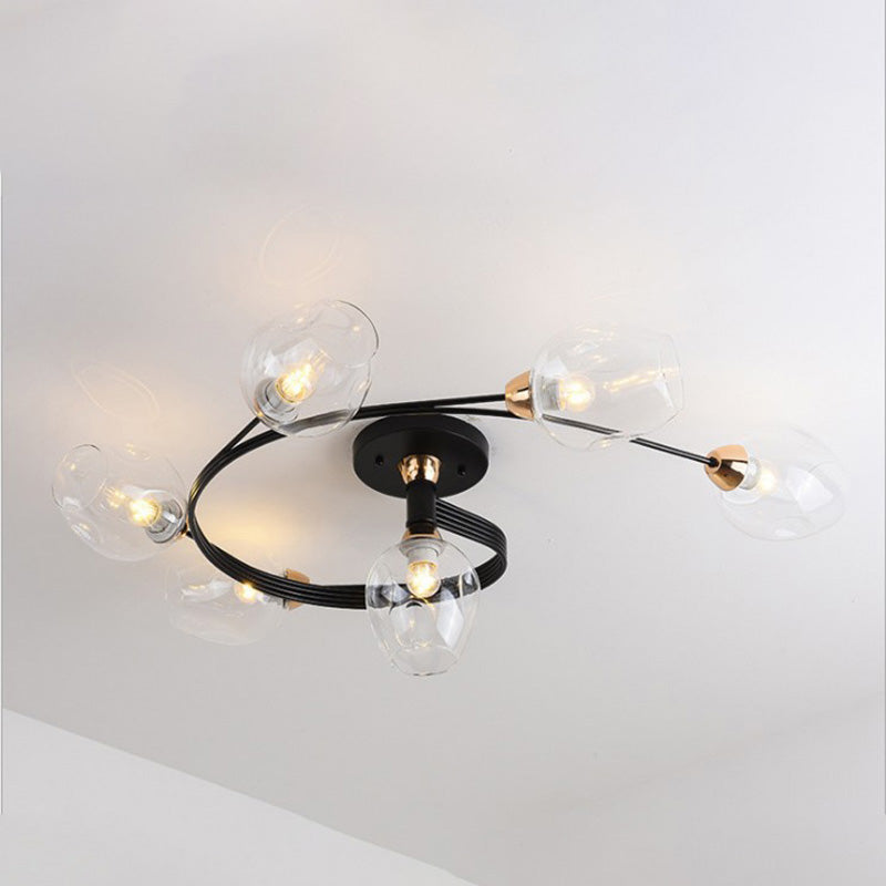 Plafonnier moderne Molunéella