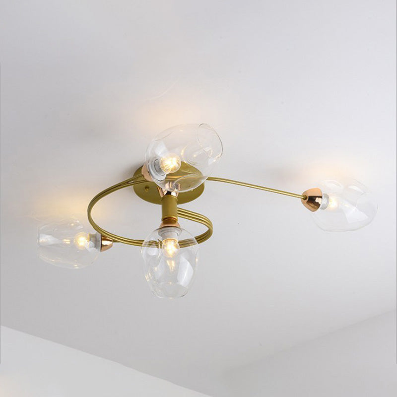 Plafonnier moderne Molunéella