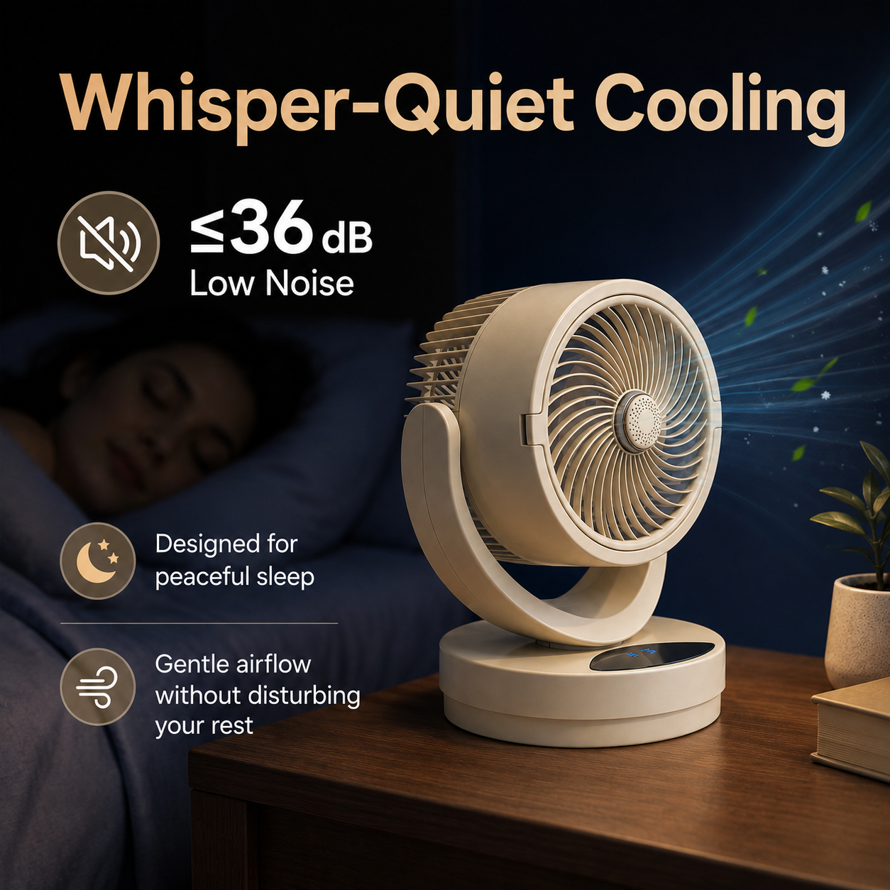 Ventilateur de table extérieur Ruquinaris