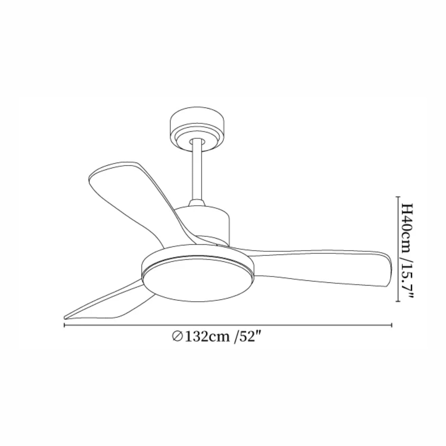 Ventilateur de plafond Ouvigne