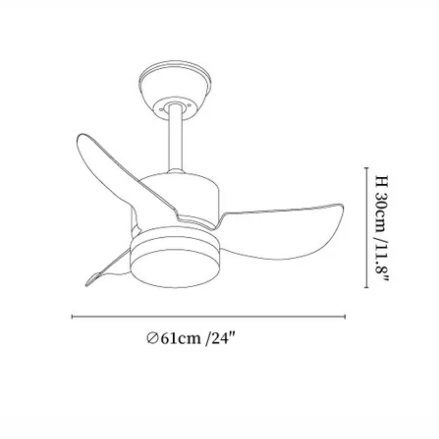 Ventilateur de plafond moderne Sorliorvauxel