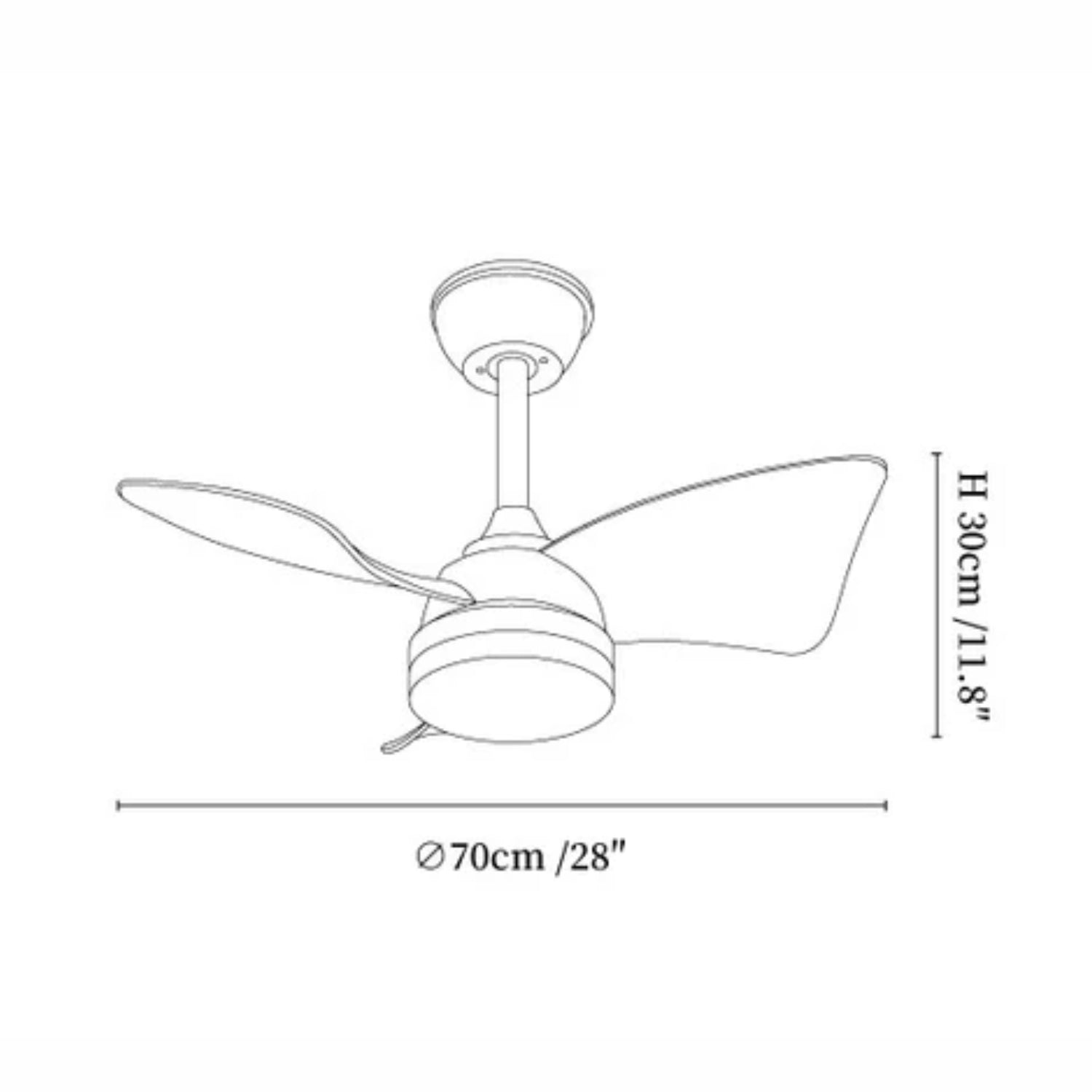 Ventilateur de plafond moderne Sorliorvauxel